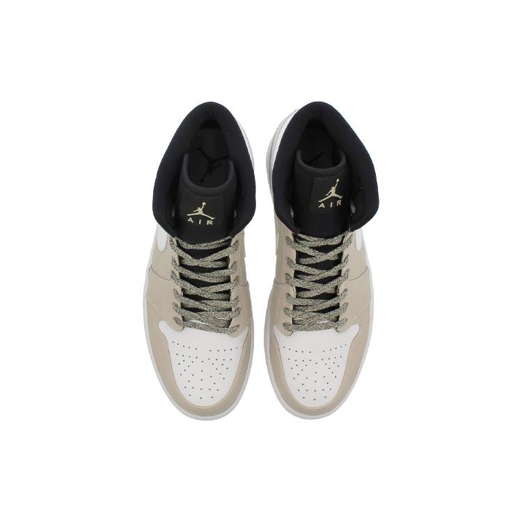New JORDAN 1 Mid Desert Sand 554724-047