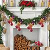 Family Christmas Stockings Cute Stockings Decorations Christmas Sock Bags For Chocolates Prizes Goodie Stuffers Tree Fireplace