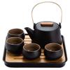 Zen Black Ceramic Tea Set