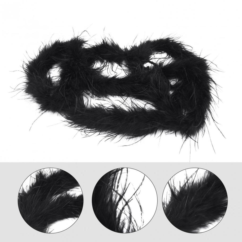 Αναδείξτε το Στυλ σας με αυτό το 2Μ Φουλάρι από Φτερά Στρουθοκαμήλου σε Κόκκινο, Κόκκινο Τριανταφυλλί και άλλα