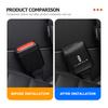 Car Seat Belt Buckle Protection Anti-Scratch Cover Cushion For Lincoln Navigator Continental Corsair MKC Nautilus Voyager 6tsde