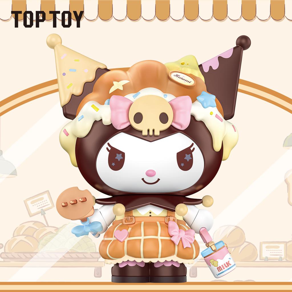 Latest  Anime Kuromi Bread Party Series Construction Blocks Assembly Collection Toys Desktop Decoration Models Children'S Gifts