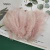 50Pcs Premium Soft Turkey Marabou Feathers Fluffy Craft Feathers for Kids Art Project Birthday Party Decor