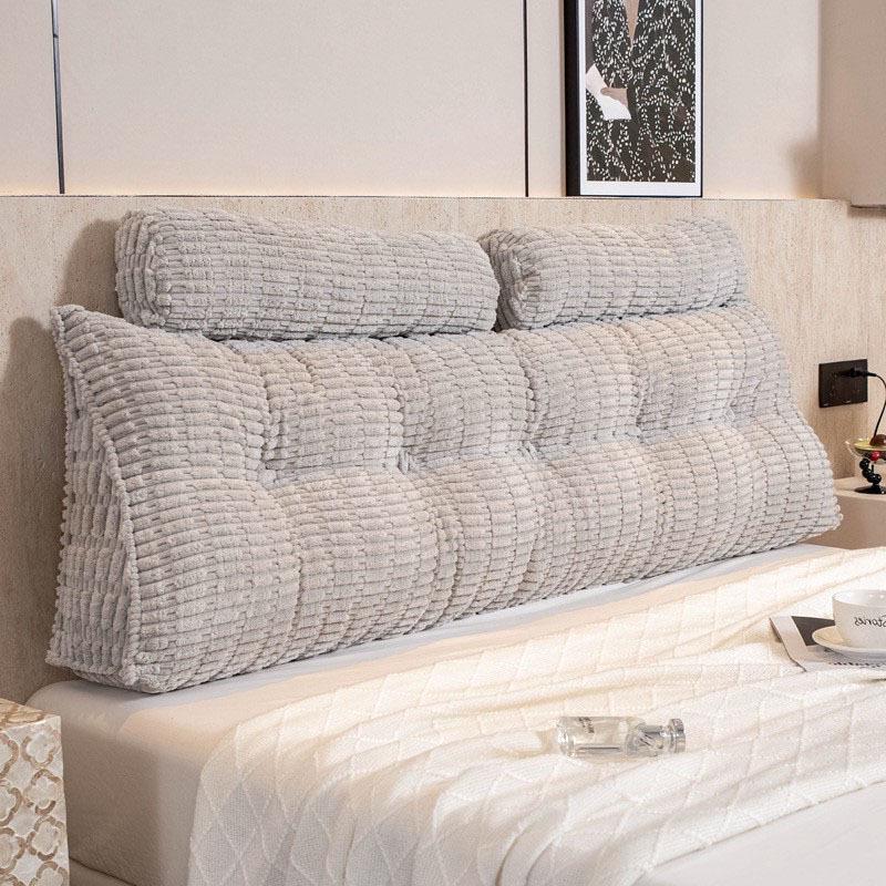 Cozy Headboard Cushion & Tatami Backrest Pillow for Bedroom and Living Room