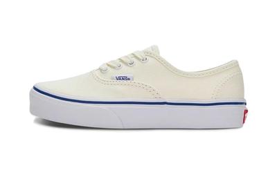 Authentic Abrasion Resistant Low Top Kids' Skateboarding Shoes White Children Aged 3 7 Years Old VN000WWXC32