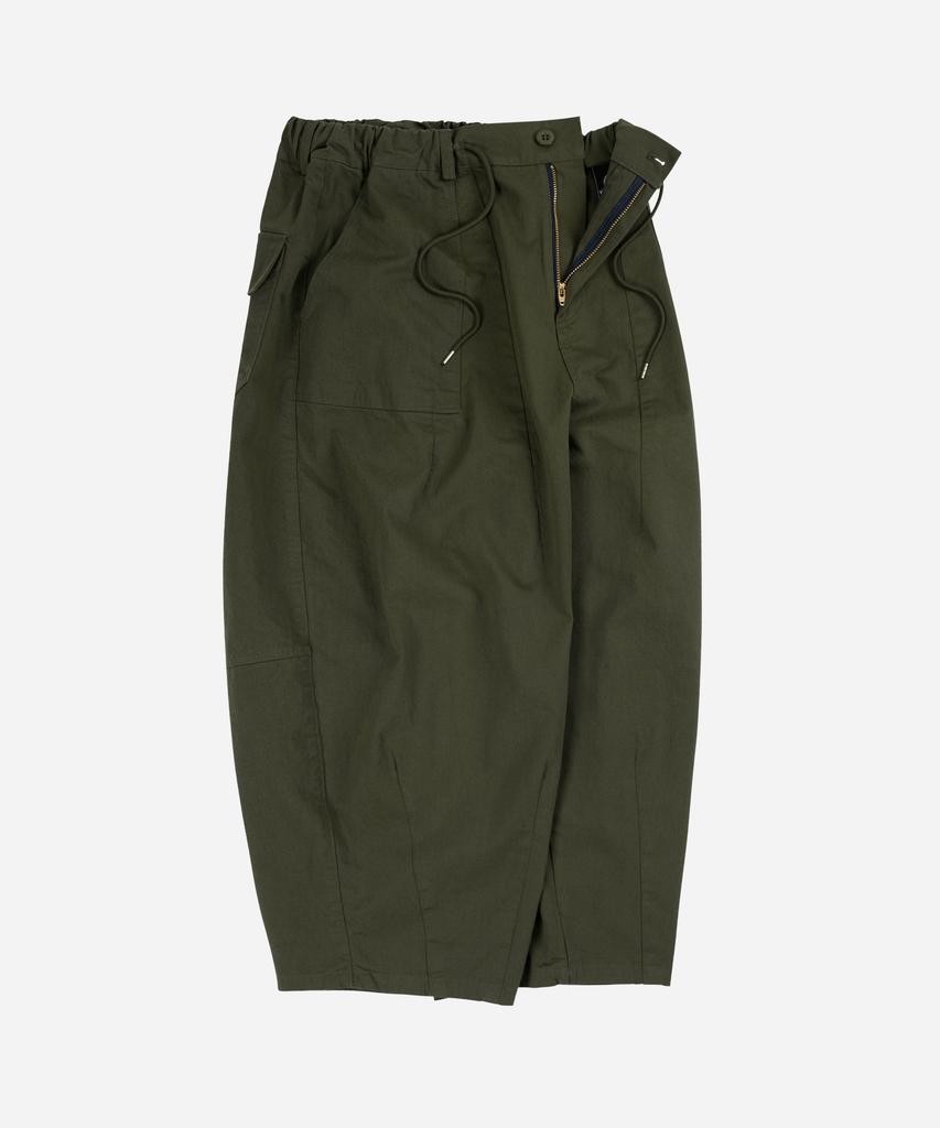 Pantaloni a palloncino in twill FRIZMWORKS _ Oliva
