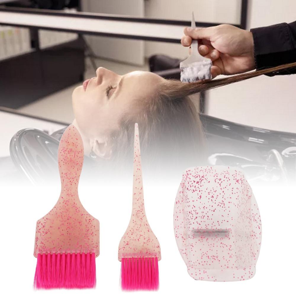 Pink Hair Dye Coloring Kit Mini Hair Dye Tool Styling Tool Hair Dye Set Home Salon