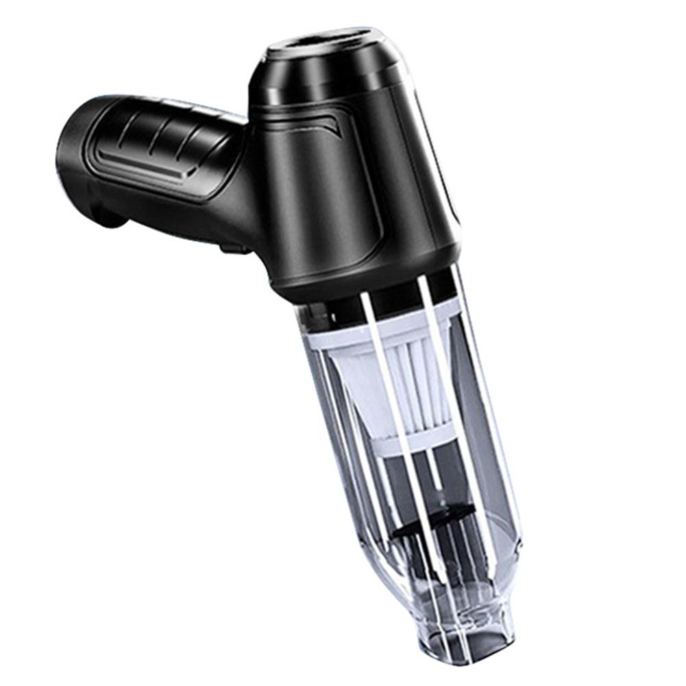 

Пылесос 12000PA небольшой пылесос 3600mA 120W USB перезаряжаемый ручной для автомобильной бытовой техники чёрный