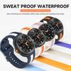 Sports Silicone Strap for Samsung Galaxy Watch 8/8 Classic Quick Breathable Wristband for Galaxy Watch 8 40 44mm Accessorie
