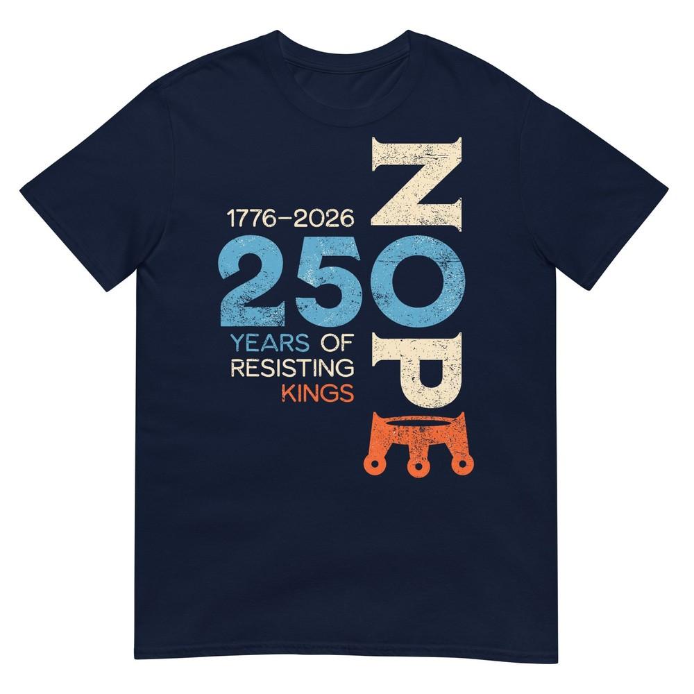 No Kings March 2026 Protest Sign Tshirt S