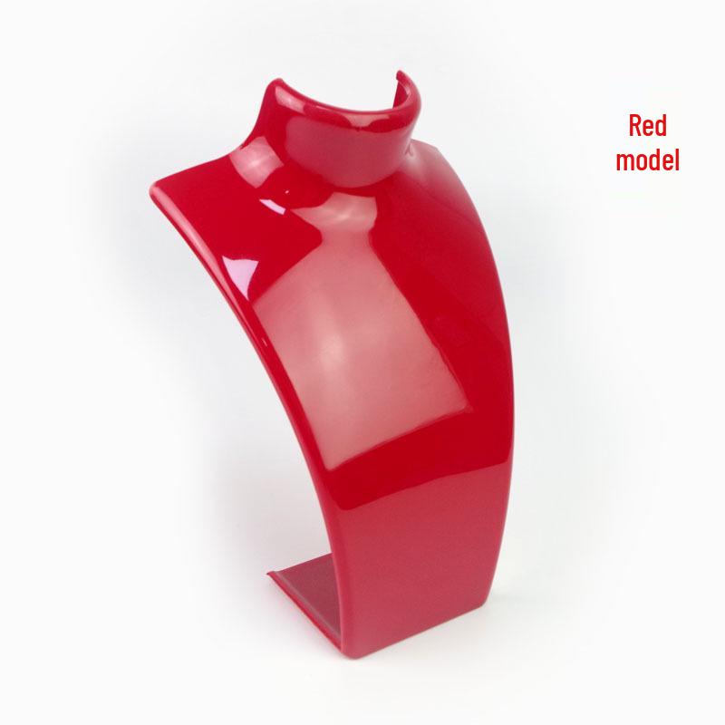 Acrylic Necklace Display Stand Mannequin Prop