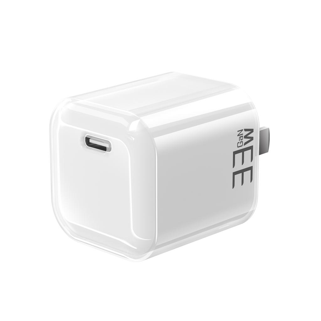 Transparent 30W Small Ice Charger 33W Gallium Nitride Fast Charging Suitable for Apple 16 Two-color Transparent Charging Head
