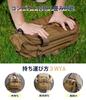 1TG Tactical Cooler Large Capacity Cold MOLLE Handheld or Shoulder Foldable for Soft Ideal for Leisure Club and Emergency Brown Bag, 2-Layer,