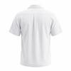 Loose Cuban Collar Short Sleeve Shirt Men's Summer Casual Solid Color Beach Shirts Men