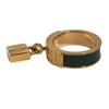 Hermes Accessoires Schalring andere grün unisex Gebraucht