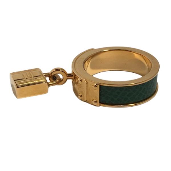 Hermes Accessoires Schalring andere grün unisex Gebraucht