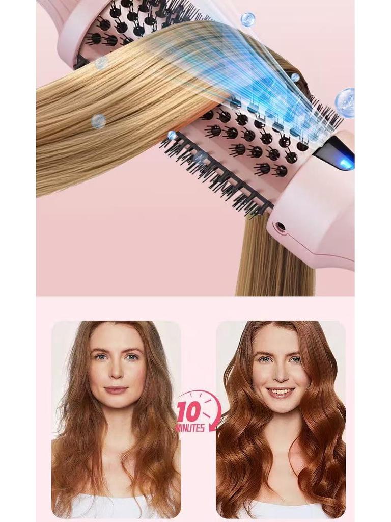 Portable Multifunctional Hair Styler: Fluffy, Straighten & Curl with Multi-Gear Adjustment