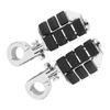 32mm Pair Universal Motorcycle Footrest with Fixing Bracket for Motorbike ATV UTV Scooter