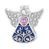 Orstarry S925 Silver Beads Pendant Characters Angel Cross Charm Religious Symbol For Bracelet DIY Jewelry Making Gifts
