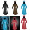 Cosplay Costume Robe with Hood Dress up Hooded Uniform Knight Witch Cape for Carnival Party
