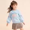 Little Rabbit Embroidery Winter Hoodies for Infants and Girls