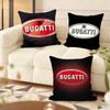 Federa per Cuscino di Lusso B-B-Bugatti Morbidissimo Peluche Corto per Divano di Casa - Cerniera Invisibile Decorazione per la Casa