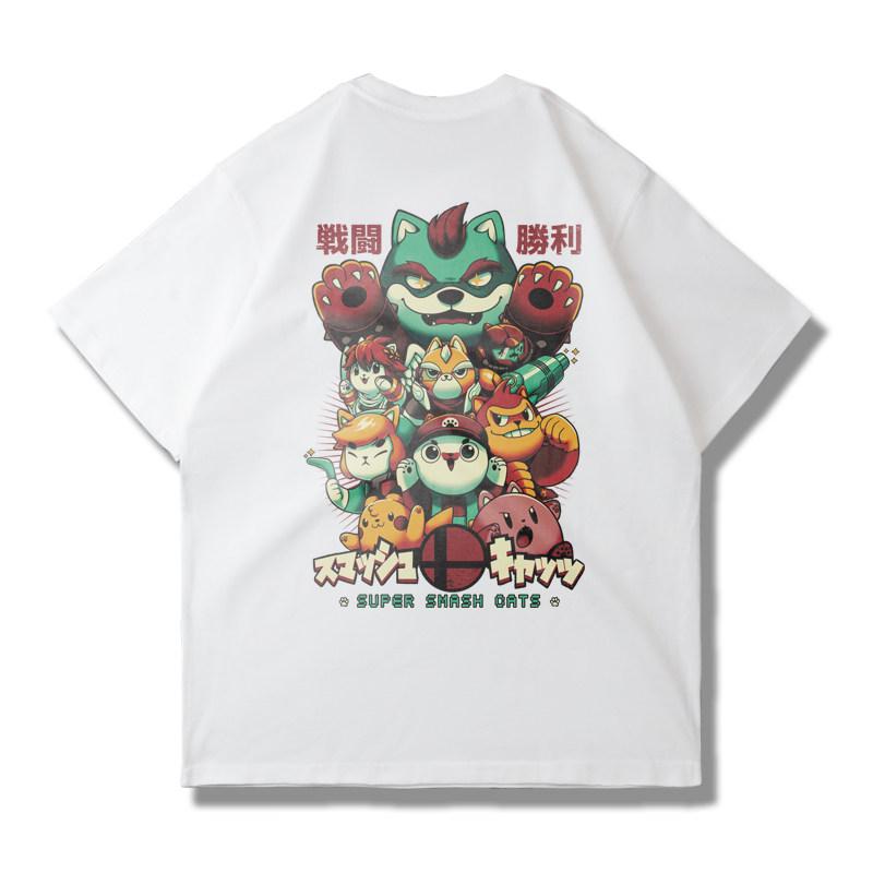 

Japanesestyle Anime Pokémon Pet Monster Pikachu Shortsleeved Tshirt Clothing for Both Men and Women Trendy for Summer 4XL