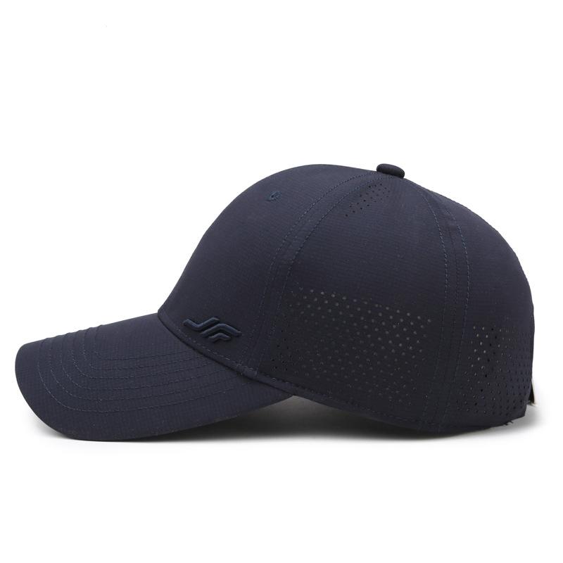 New Minimalist and Stylish Perforated Baseball Cap: Perfect for Outdoor Leisure, Sun Protection and a Versatile, Unique Look; Unisex Style