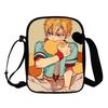 Ground bound teenager Hua Zijun animation peripheral messenger bag, primary and secondary school student schoolbag 3D full color printing double