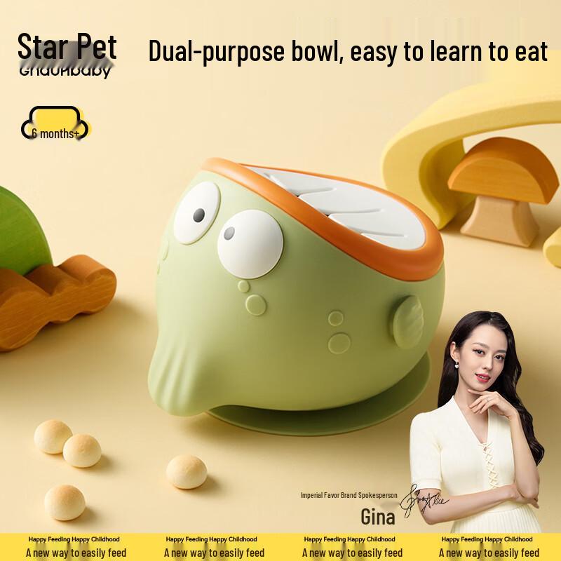 Baby Silicone Suction Feeding Bowl