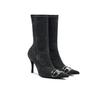 Diesel 95 Mm D-Venus Ankle Boots Y03413P6078, Black