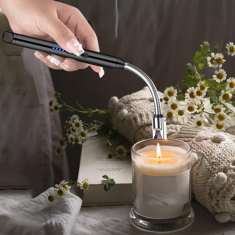 Electric Arc BBQLighter USB Windproof Flameless Plasma Ignition Candle Igniter Kitchen Lighters Gas LighterFor Candle Gas Stove