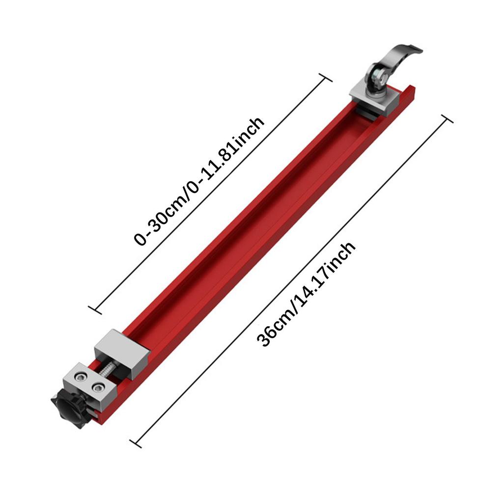 Adjustable Cutting Machine Base Guide, Electric Circular Saw Milling Positioning Clamp, Sturdy Circular Saw Guide Rail