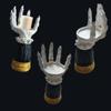 Body Works Bath Halloween 2021 Witch Hand Pedestal Single Wick Holder Candle