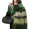New autumn and winter scarf Wizard of Oz Mohair Korean version versatile student advanced thickened warm