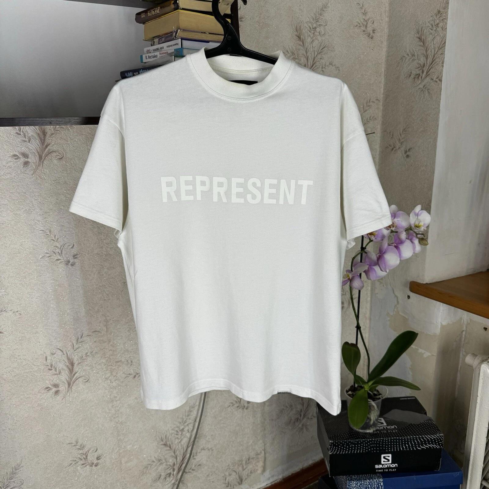 Represent Owners Club T shirt White Streetwear Luxury Oversized Rap Sz M S