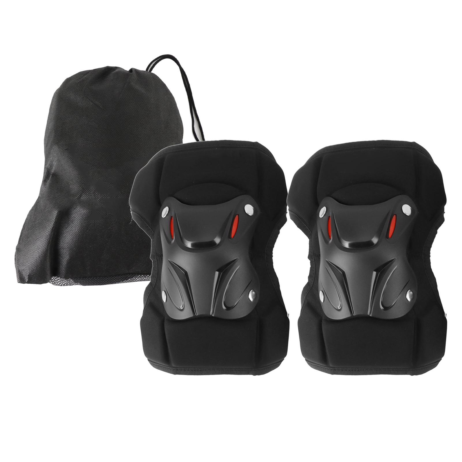 

2PCS Knee Pads Breathable Shockproof Ergonomic Elastic Belt Flexible Slip Resistant for Motorcycle