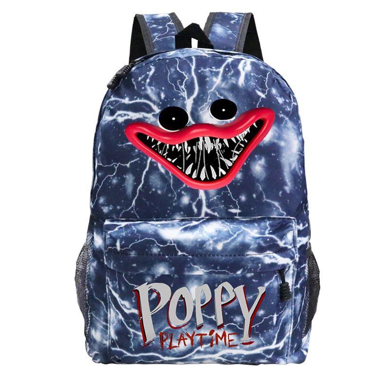 Poppy Playtime Backpack For Kids High Capacity And Breathable School Bag For Boys And Girls
