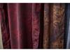 Chinese Silk Satin Dragon Print Long Shirt with Pan Kou Buttons - Purple Performance Robe