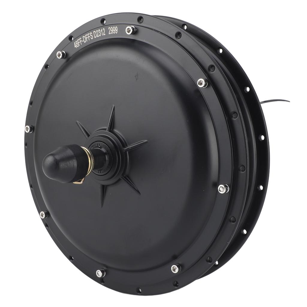 Elektrofahrrad Nabenmotor 48V 1500W Elektrofahrrad Fahrrad Vorderrad Nabenmotor Bürstenloser Getriebeloser Nabenmotor Umbau