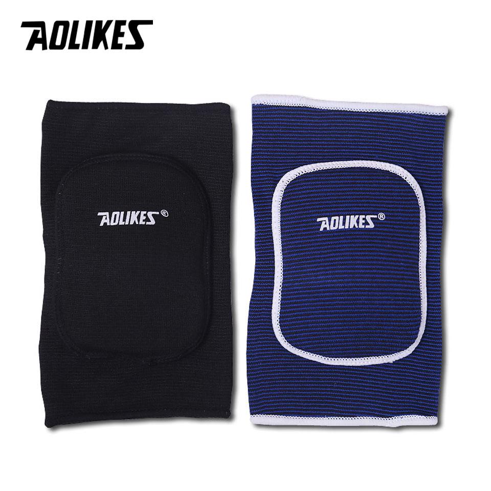 AOLIKES 1 Pair Kids Adult Dancing Skating Skateboard Cycling Sponge Knee Pads Anti-crash Children Kneepads Knees Protector