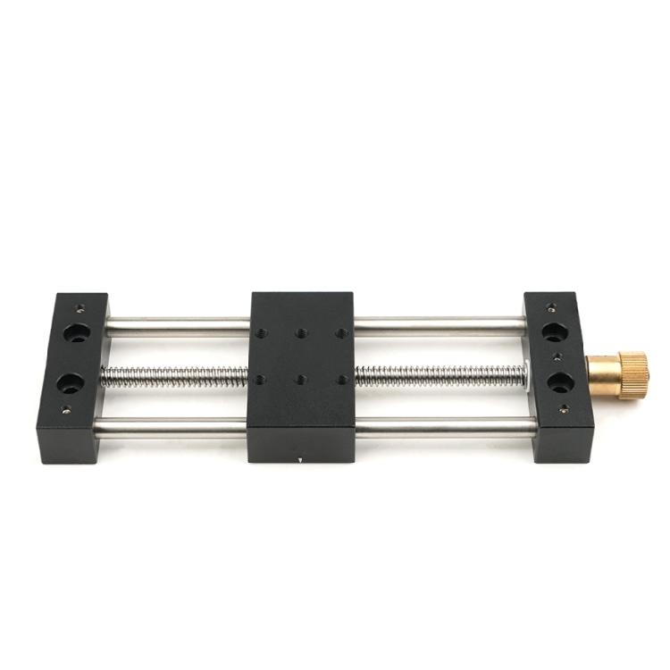 Aluminum Platform Sliding Table Displacement Station Manual Translation Precise Sliding Table Fine Tuning Linear Stage