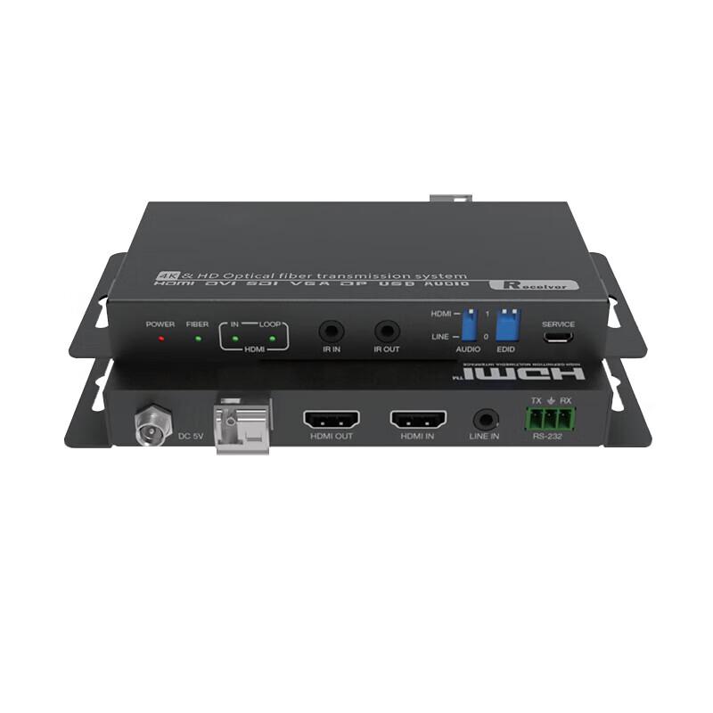 Yeren 4K HDMI KVM Fiber Optic Extender