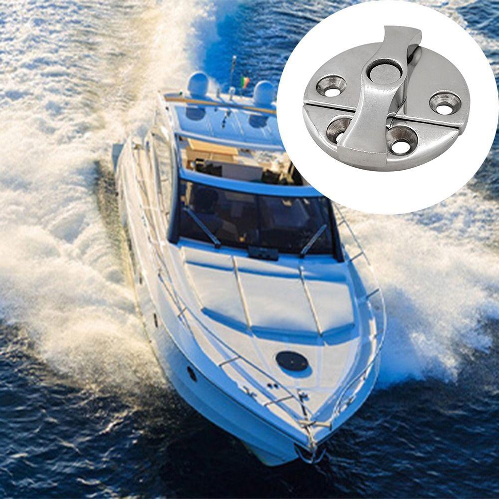 Heavy Duty Stainless Steel Hinge Corrosion-resistant Round  Casting Hinge  Box Clasp