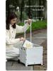 Compact Folding Shopping Cart for Groceries and Camping