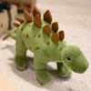 Coleção de Pelúcias de Dinossauro Braquiossauro Velociraptor Com Algodão PP Confortável Para Crianças
