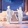 Vintage Twelve Gods Figurine Set Greek and Roman Mythology Mini Roman Gods Statue  Home Decor