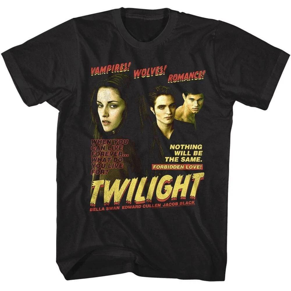 Twilight Vampire Wolves Romance Men s T Shirt 2XL