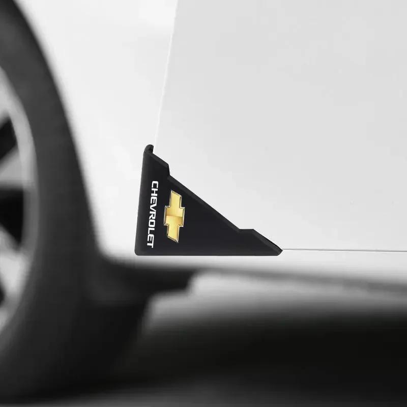 Silicone Car Door Corner Cover Bumper Crash Scratch Protector For Chevrolet Spark Sonic Bolt Trax Malibu Cruze Equinox Impala