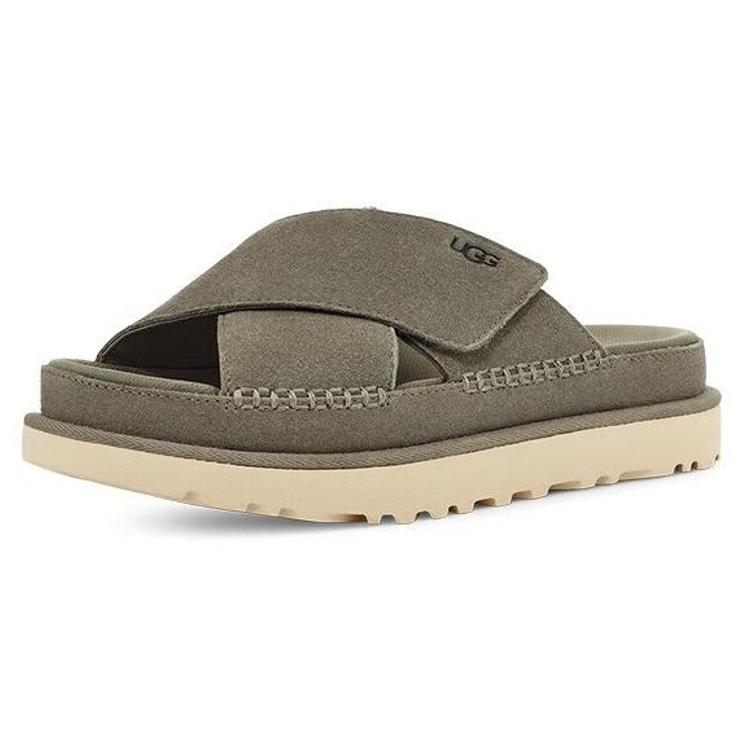 

Жіночі шльопанці UGG EVA Колір: Мохово-зелений 1137910-MSG 37